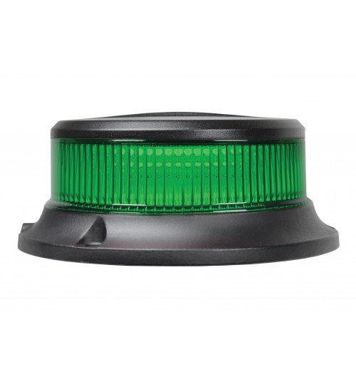 Green Low Profile R65 3 Bolt LED Beacon  AMB925G